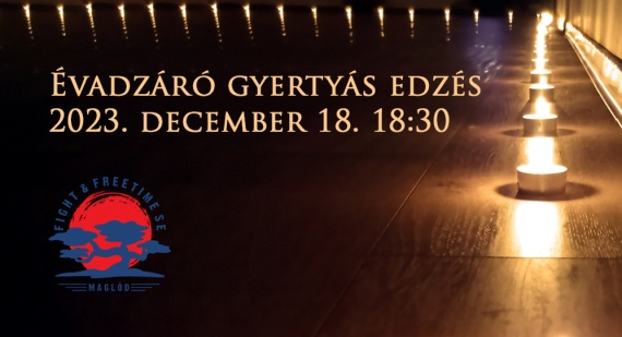 Évadzáró gyertyás edzés